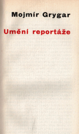 Umění reportáže