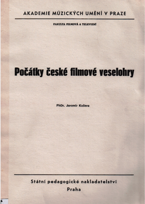 Počátky české filmové veselohry