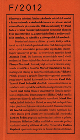 Klauzury Filmové a televizní fakulty Akademie múzických umění 2012