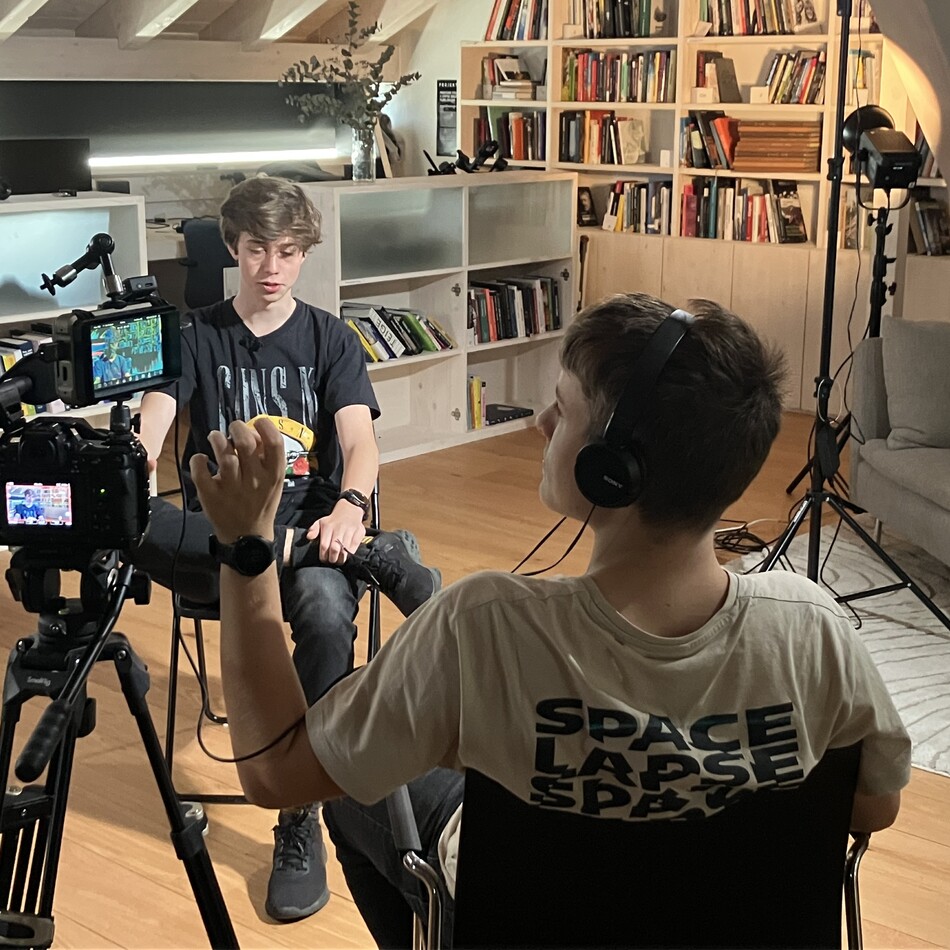 Praktická výuka v centru dokumentárního filmu v Jihlavě