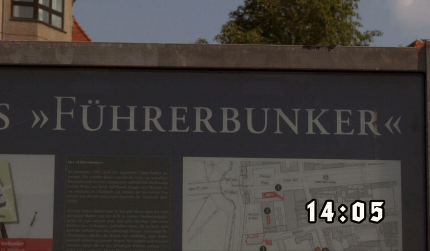 Vůdcův bunkr: Turisté, neonacisté a ostatní 30. dubna 2009