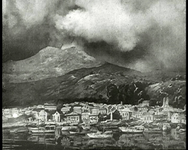 Výbuch sopky na Martiniku