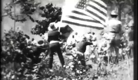 Postup kansaských dobrovolníků v bitvě o Caloocan