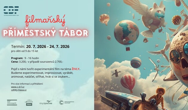 Filmařský příměstský tábor - přihlašování